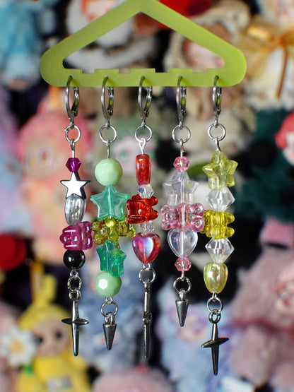 gummy bear grab bag earrings